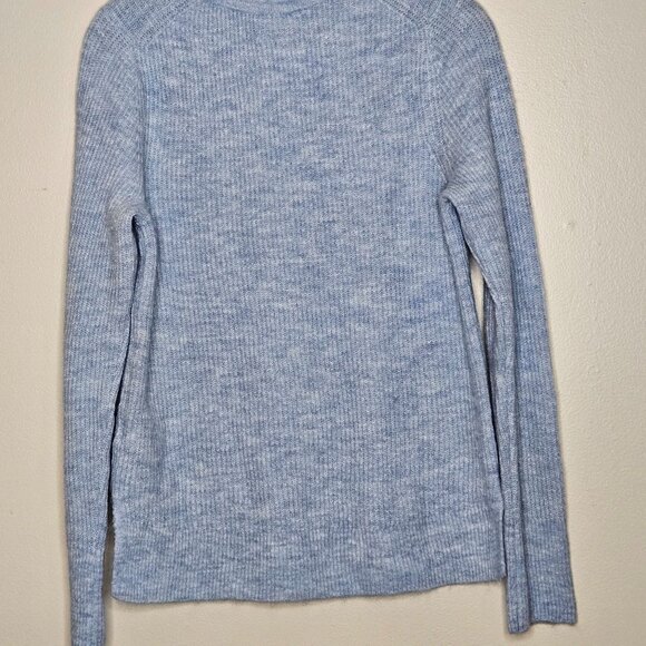 NWT Old Navy Womens Light Blue Sweater S Ribbed Knit Long Sleeve Crewneck Soft A - Picture 5 of 12